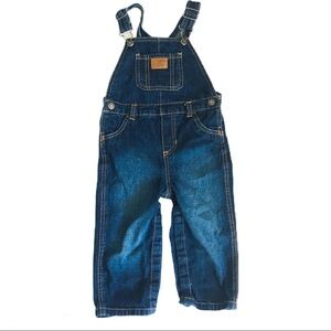 CARTERS Jean Overalls With Pockets Toddler Denim Jean Blue Boys Age 24M/2T